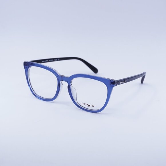 Coach HC6222F 5787 Eyeglasses Blue 53mm Square Frame - Picture 8 of 10